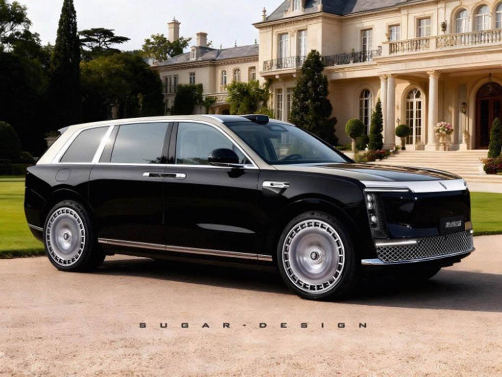 又一國產(chǎn)百萬級SUV?尊界M900再曝渲染圖,氣場不輸賓利