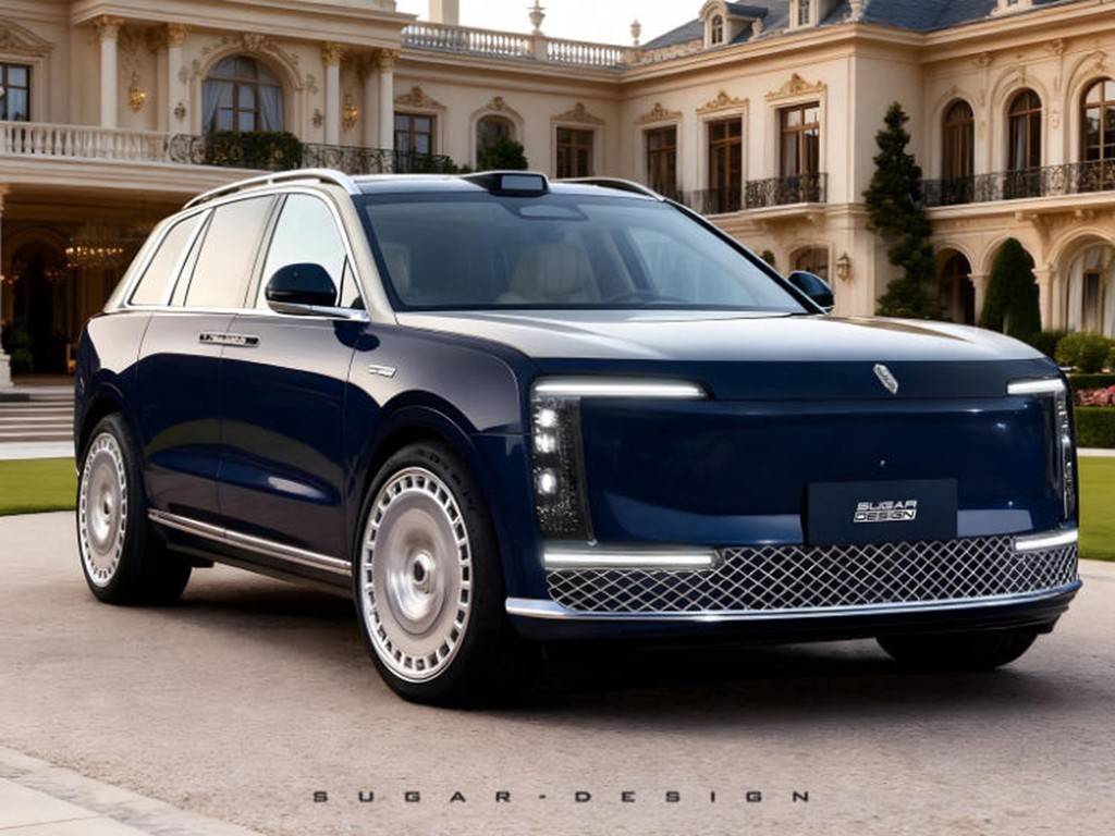 又一國產(chǎn)百萬級SUV?尊界M900再曝渲染圖,氣場不輸賓利