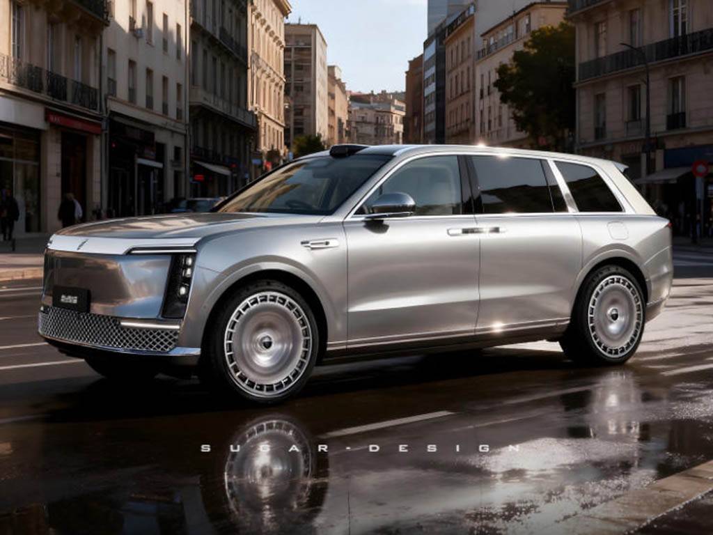 又一國產(chǎn)百萬級SUV?尊界M900再曝渲染圖,氣場不輸賓利